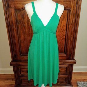 Forever 21 Green Tie-back Sundress